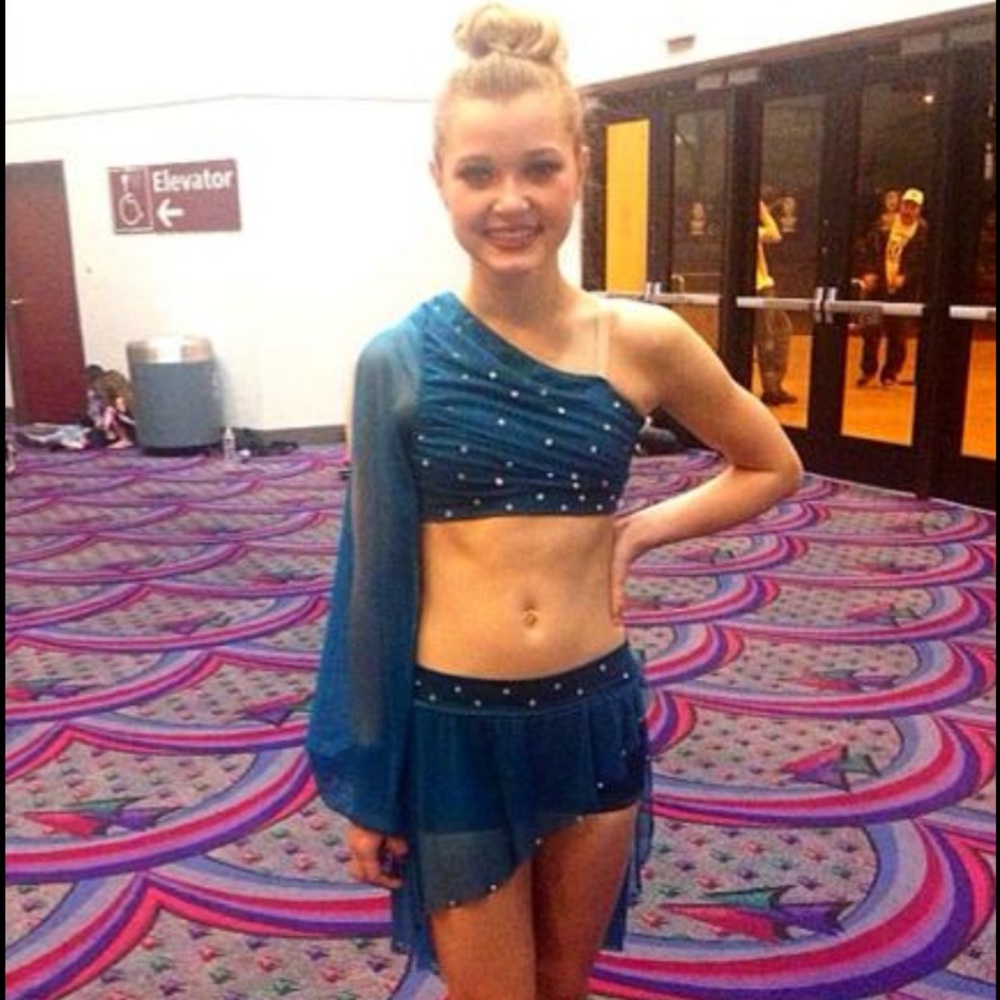 Dance Costume w/Swarovski Crystals